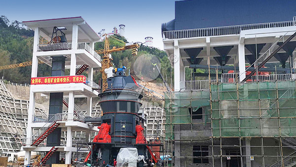 Water Slag Grinding Project Used For Mine Backfill in Fujian, China